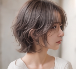 艶のあるロングヘアスタイル