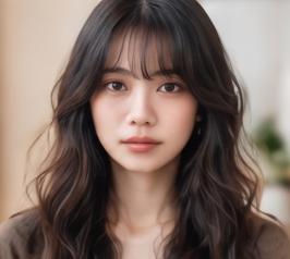 韓国風レイヤーカット
